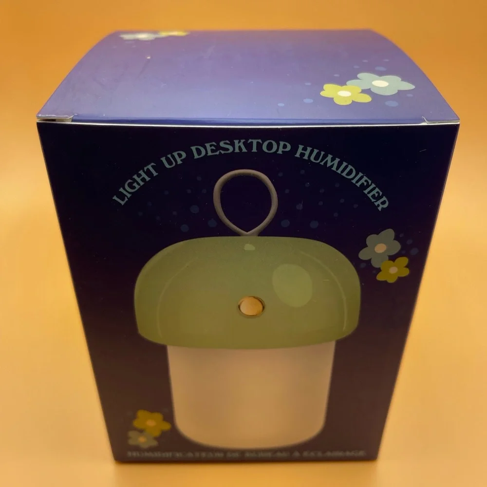 UO Mushroom Desktop Humidifier, Light Green, NIB - Picture 8 of 11